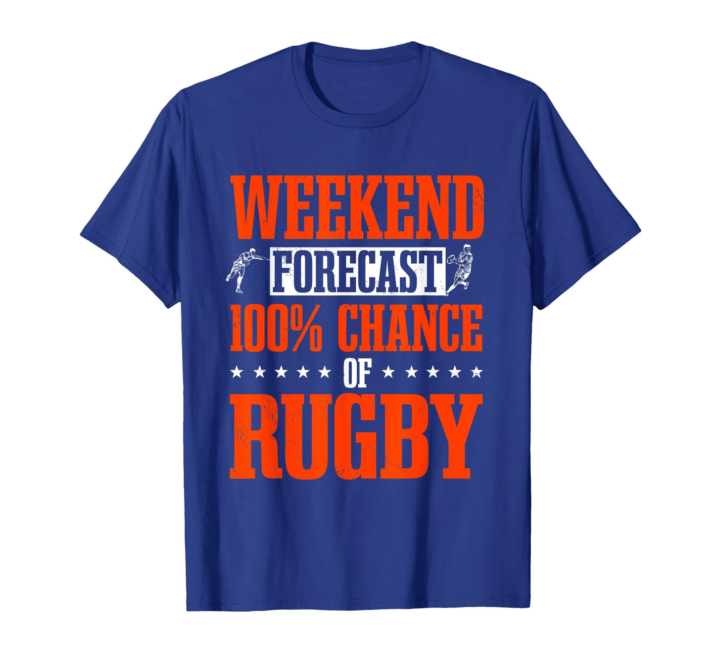 Rugby Player Football Game Athlete Sports Weekend Forecast T-Shirt