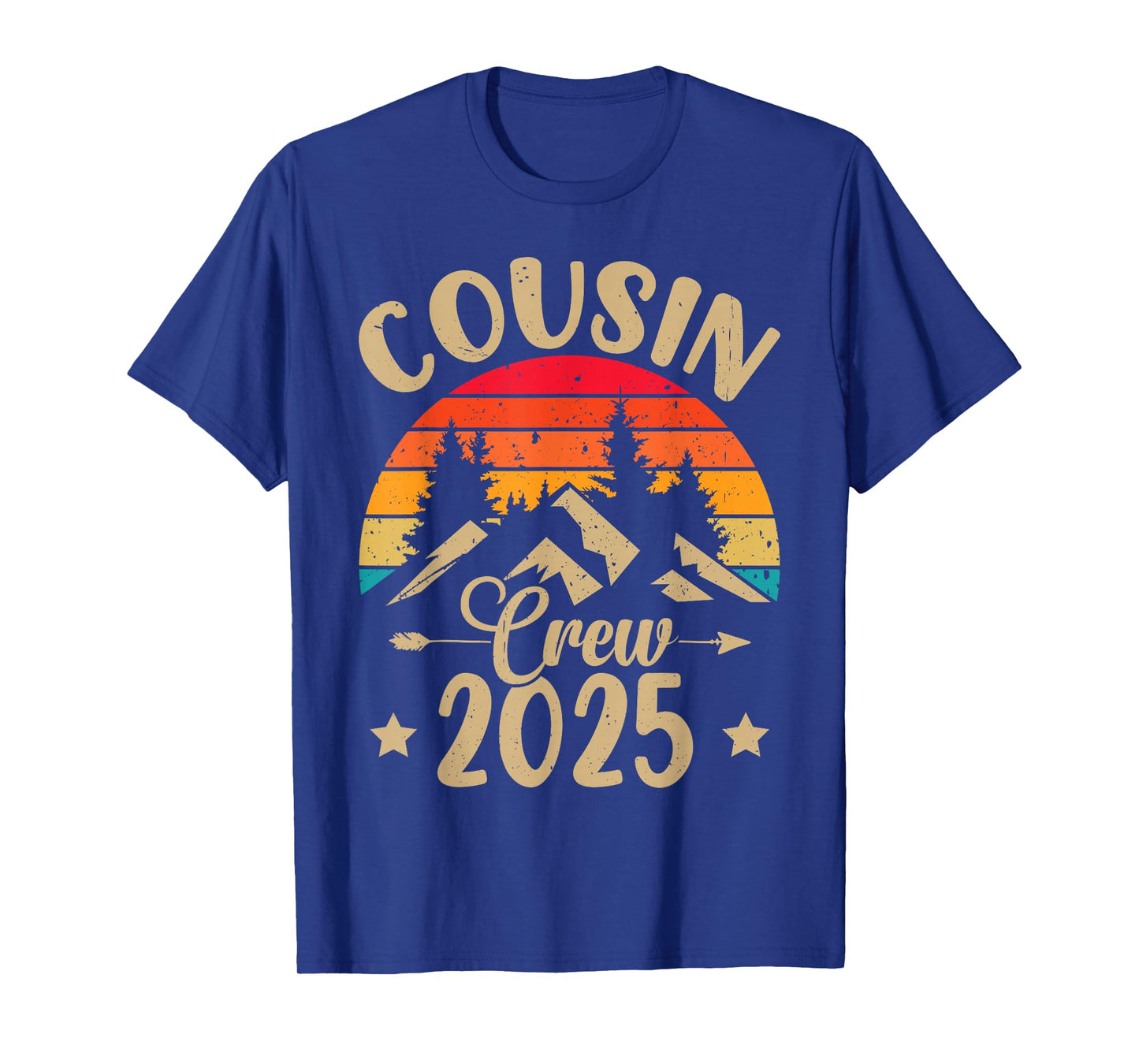 Vacation Family Reunion Cousin Crew 2025 Matching T-Shirt