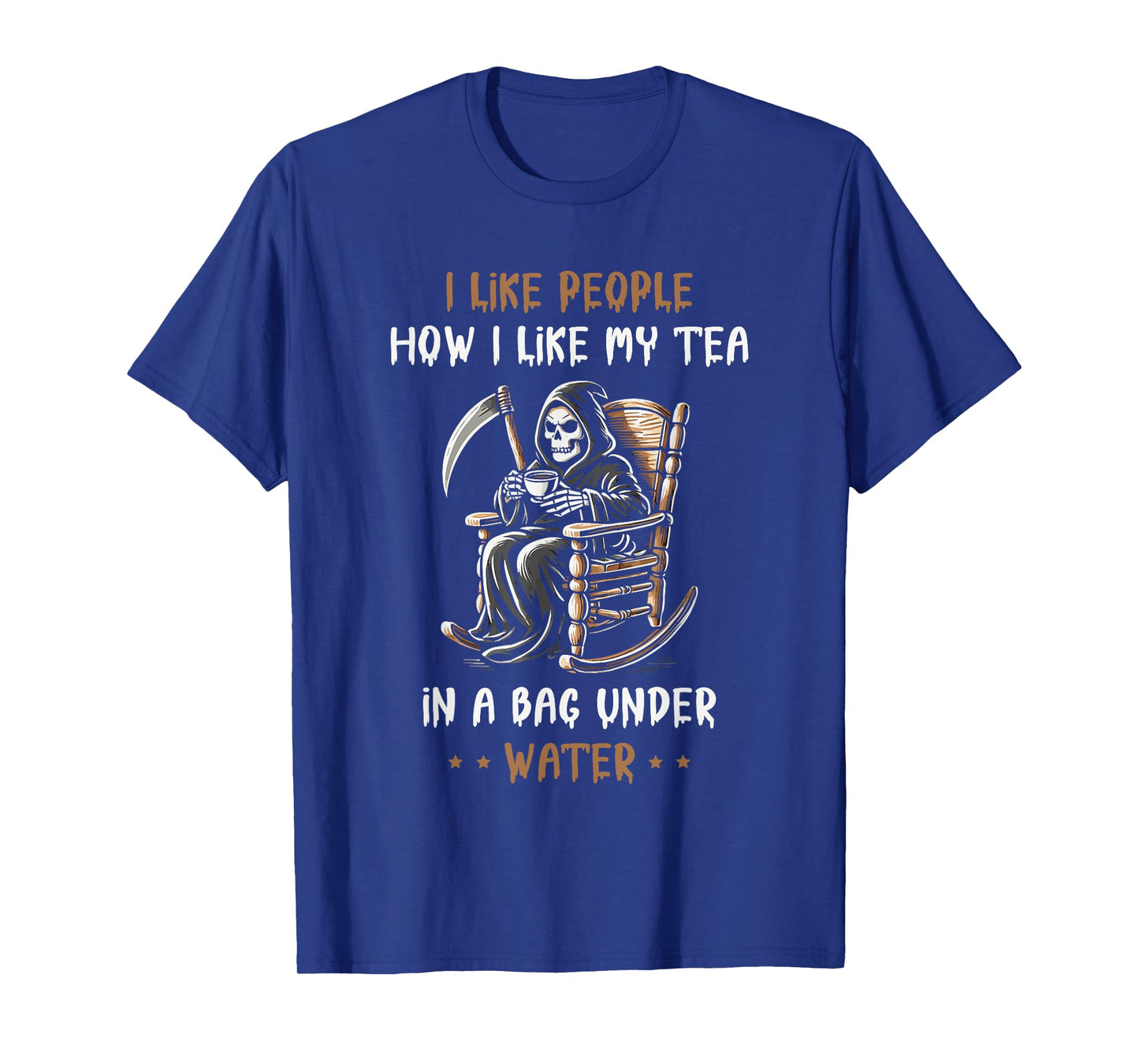 I Like People How I Like My Tea In A Bag Under Water T-Shirt