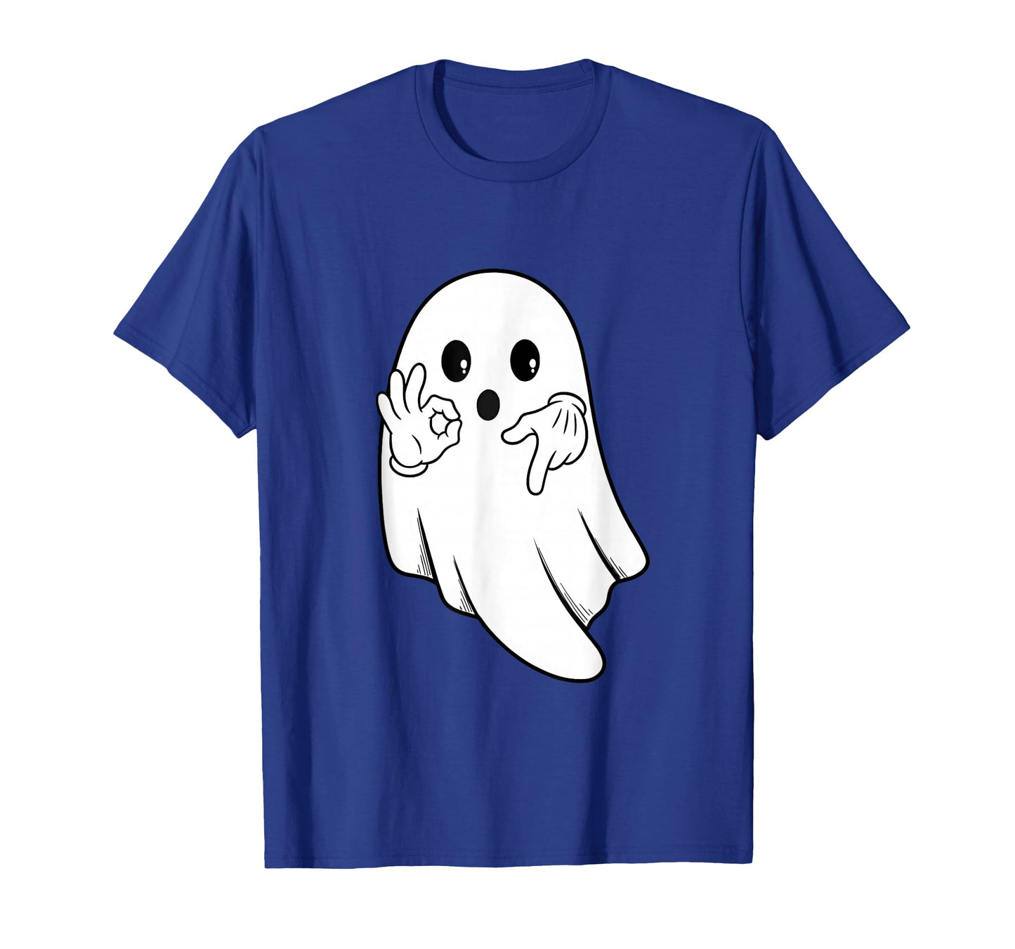 Funny six Seven 6 7 Meme gen Alpha Slang Halloween Ghost T-Shirt