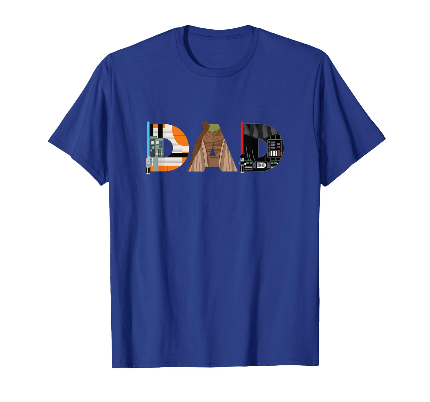 Star Wars Luke Yoda Darth Vader Dad Father’s Day Birthday T-Shirt
