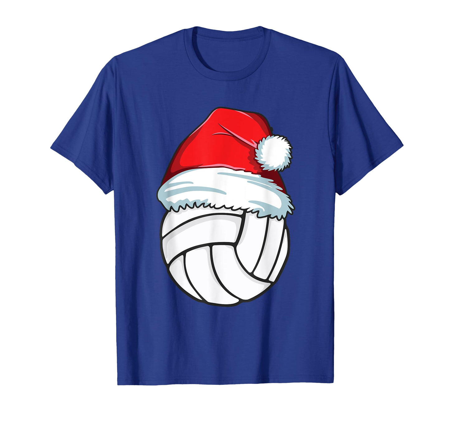 Ugly Christmas Volleyball T-Shirt for Women Santa Pajama T-Shirt