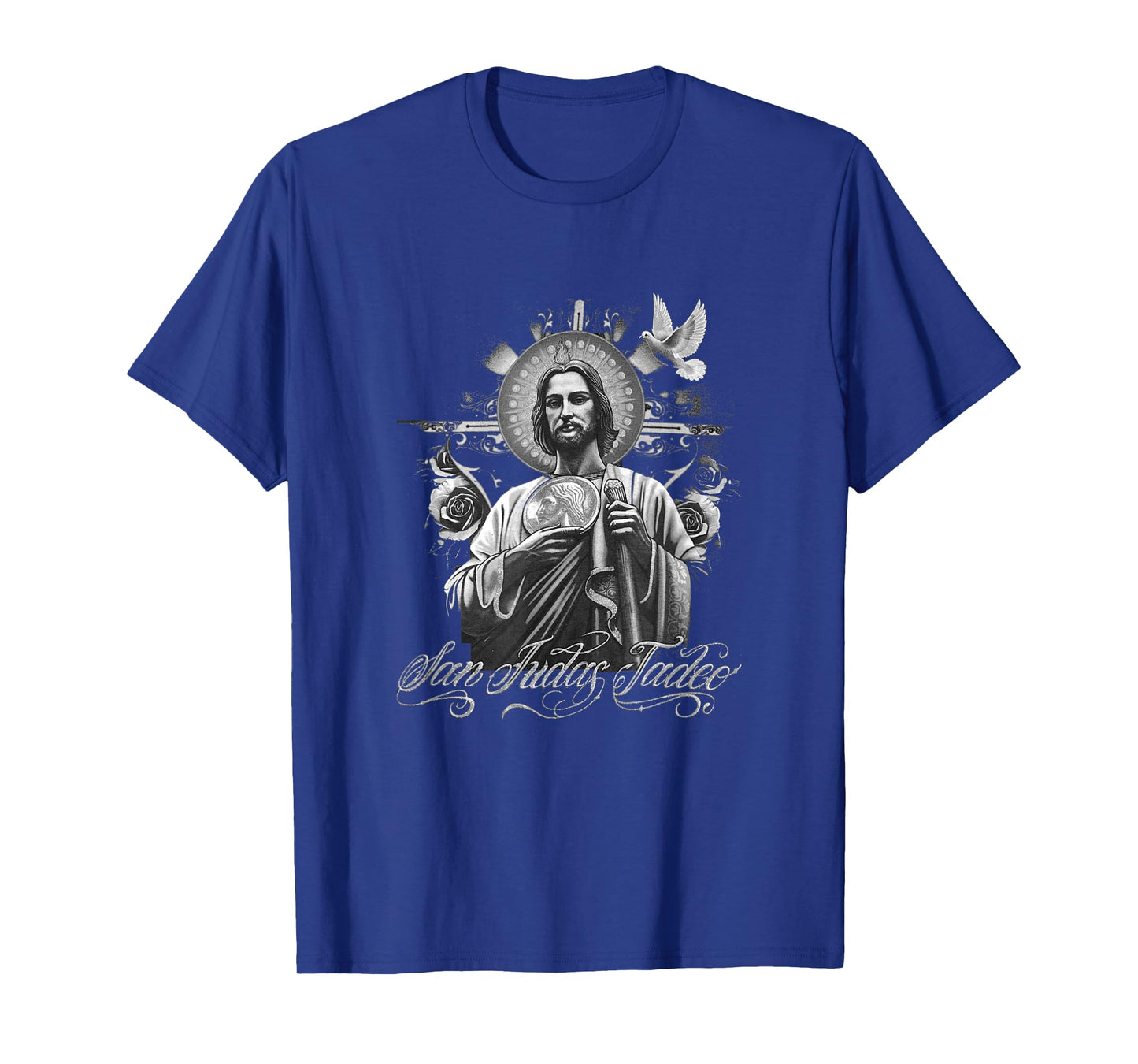 San Judas Tadeo - St. Jude Art Devocion T-Shirt