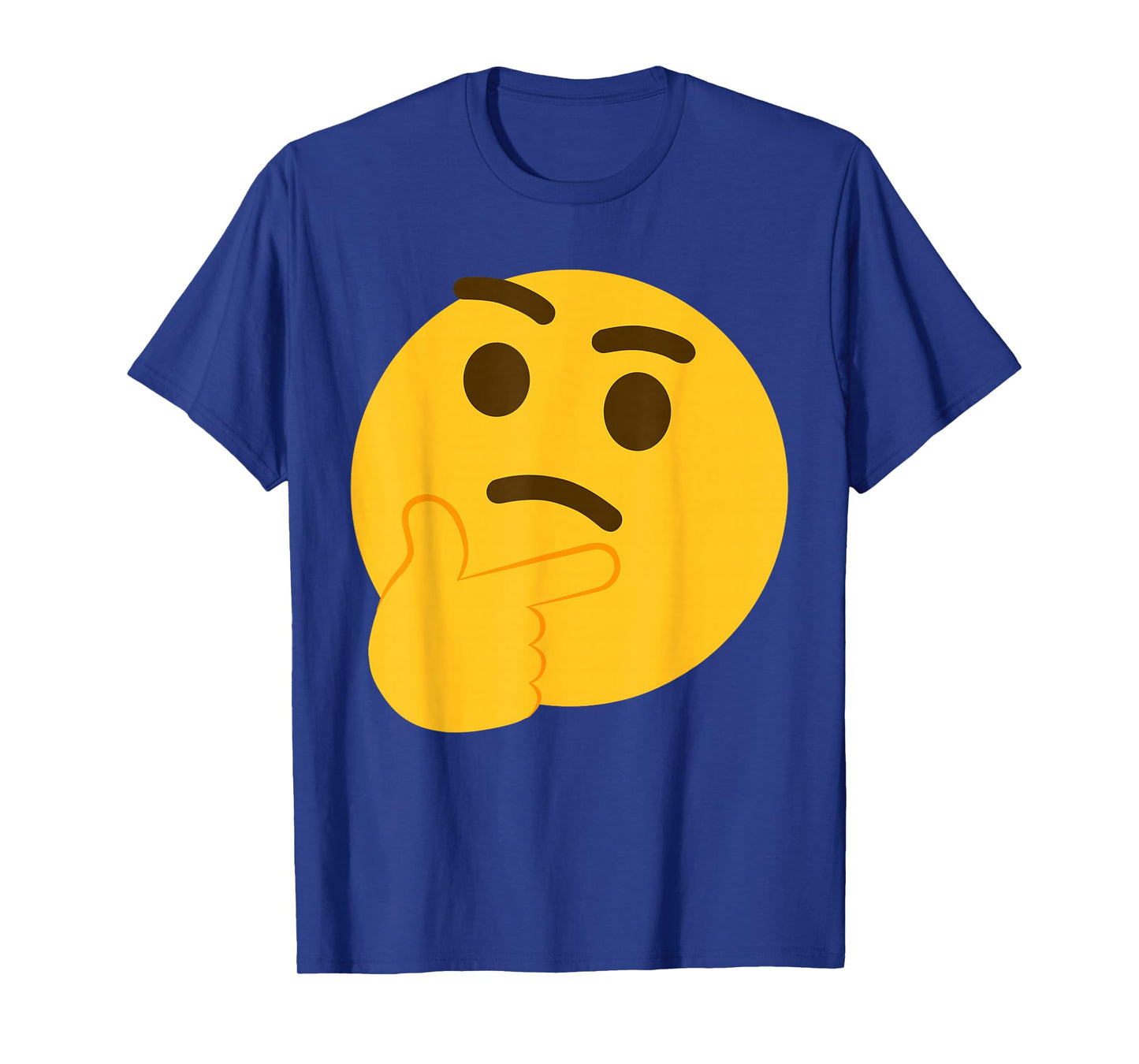 Funny Emoticon Thinking Face Thinker T-Shirt