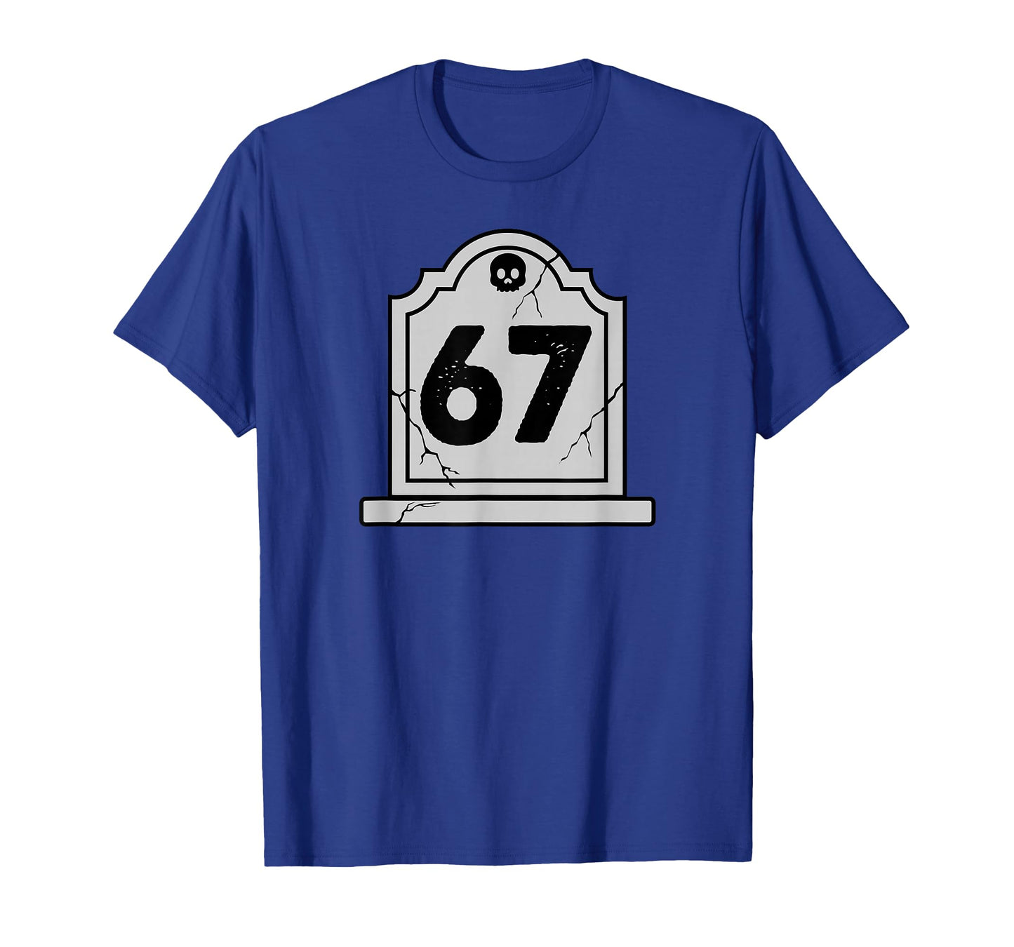 Halloween Number 6 7 Gravestone Costume T-Shirt