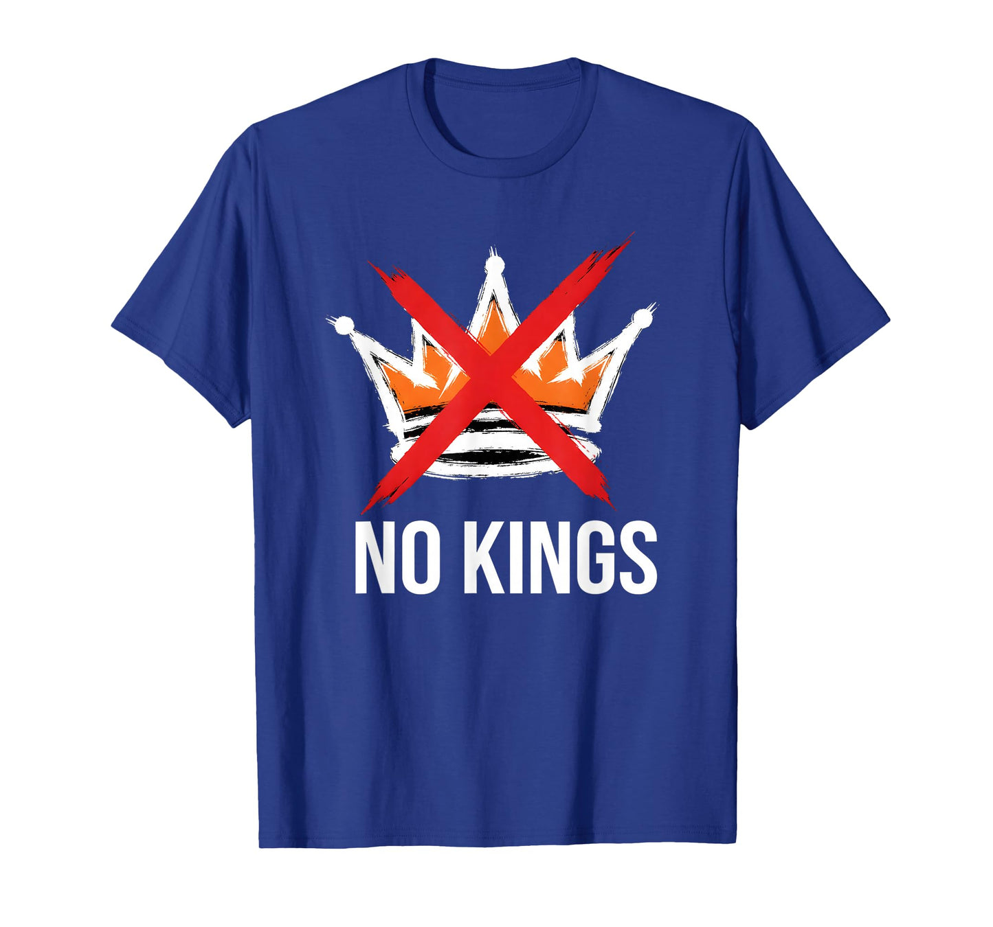 No Kings Protest Democracy No Kings in America Patriotic T-Shirt
