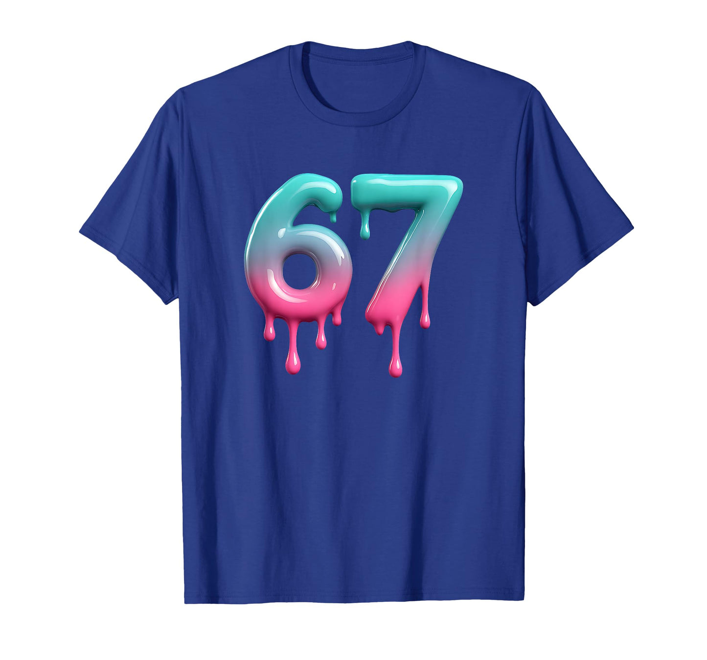 Six Seven 67 Meme for Gen Alpha Kids and Adults 6 7 T-Shirt