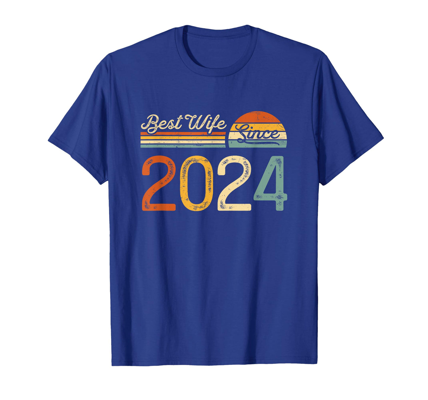1st wedding anniversary - Best Wife Since 2024 1 years T-Shirt
