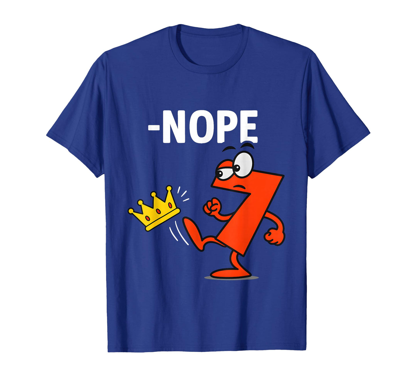 6 7 Six Seven No King Protest for Men Women T-Shirt