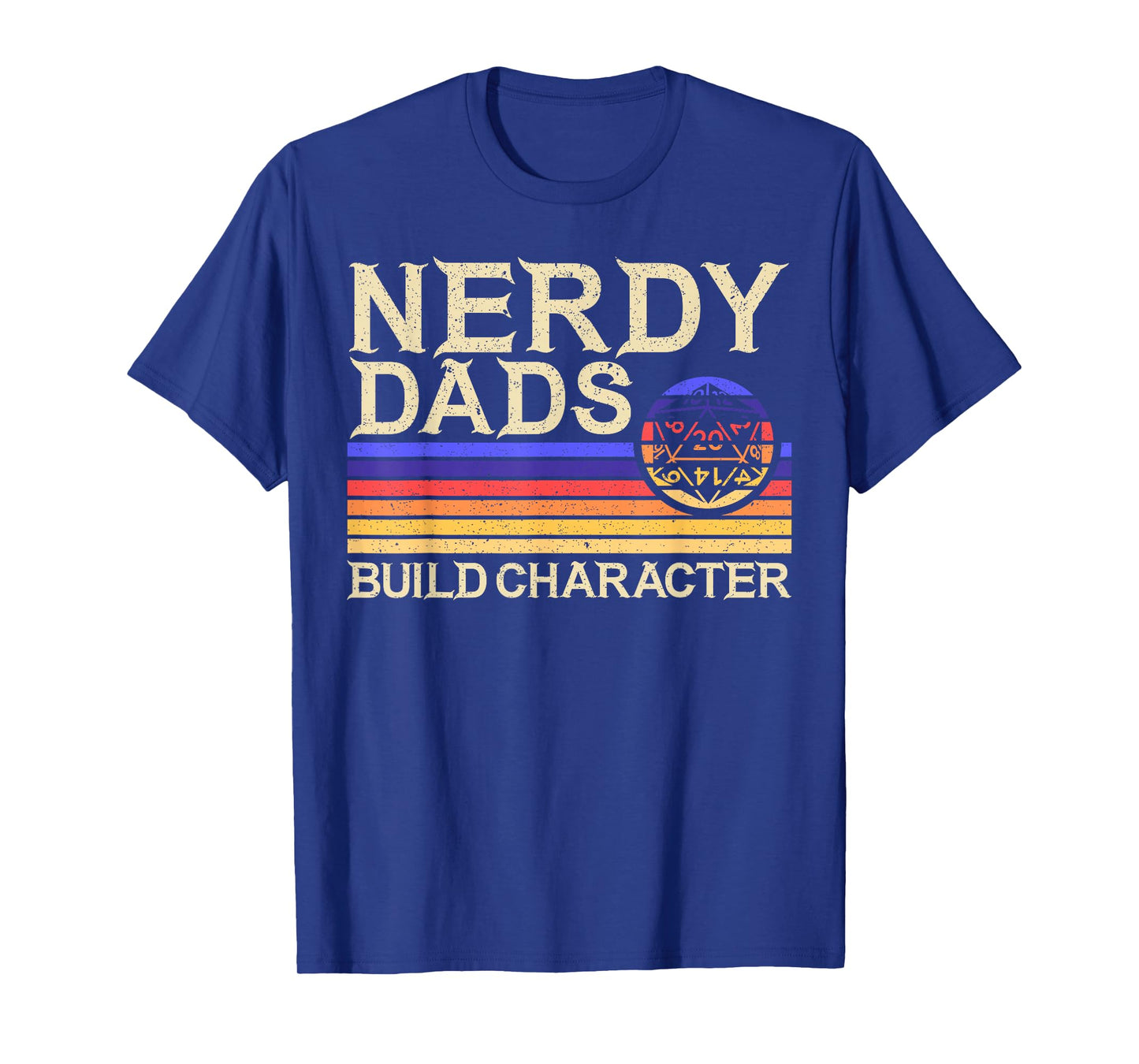 Nerdy Dad RPG Gaming D20 Tabletop Games Funny RPG Gamer T-Shirt