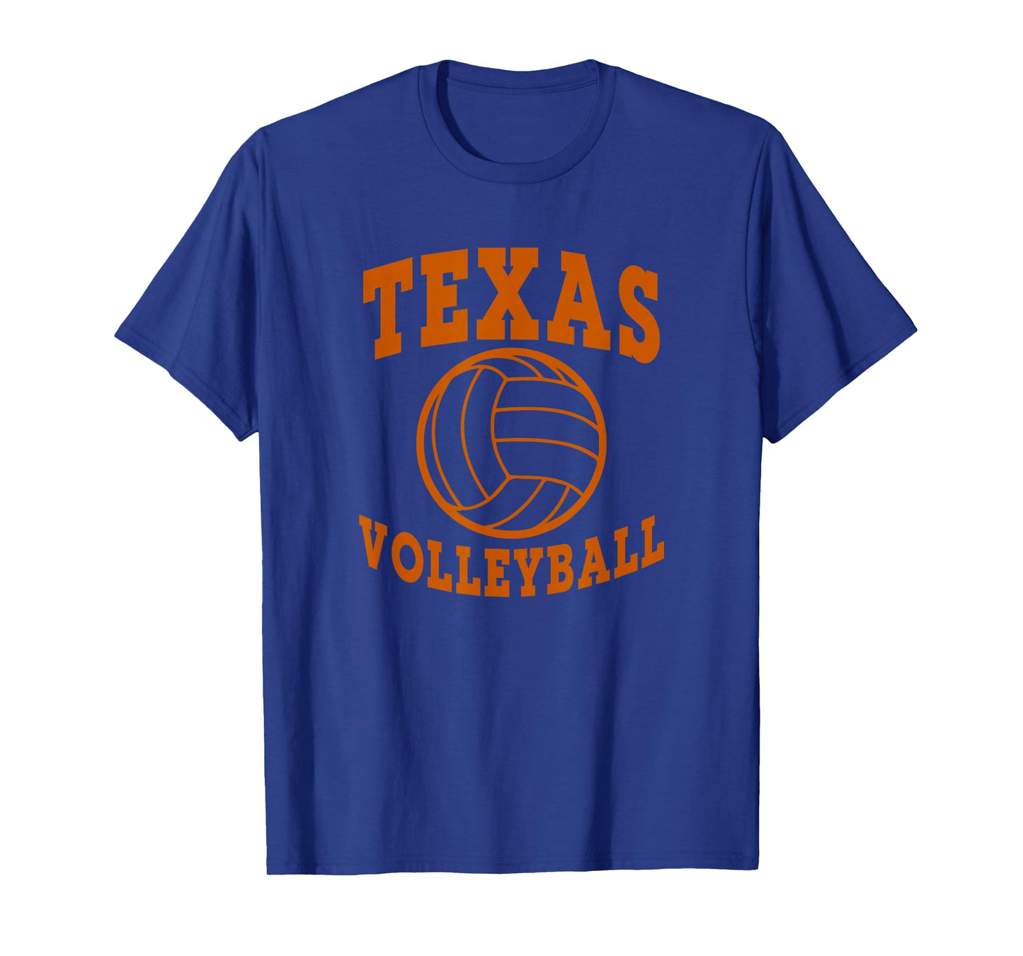 Texas Volleyball Block Style T-Shirt