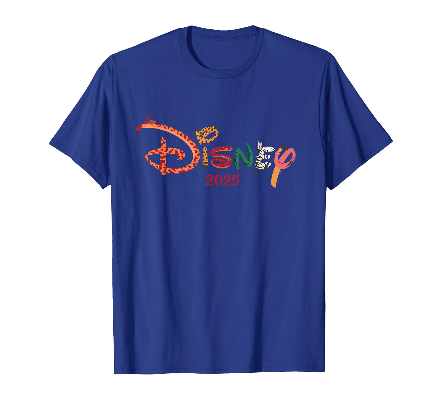 Disney Animal Shape Logo Family Trip Matching Vacation 2025 T-Shirt
