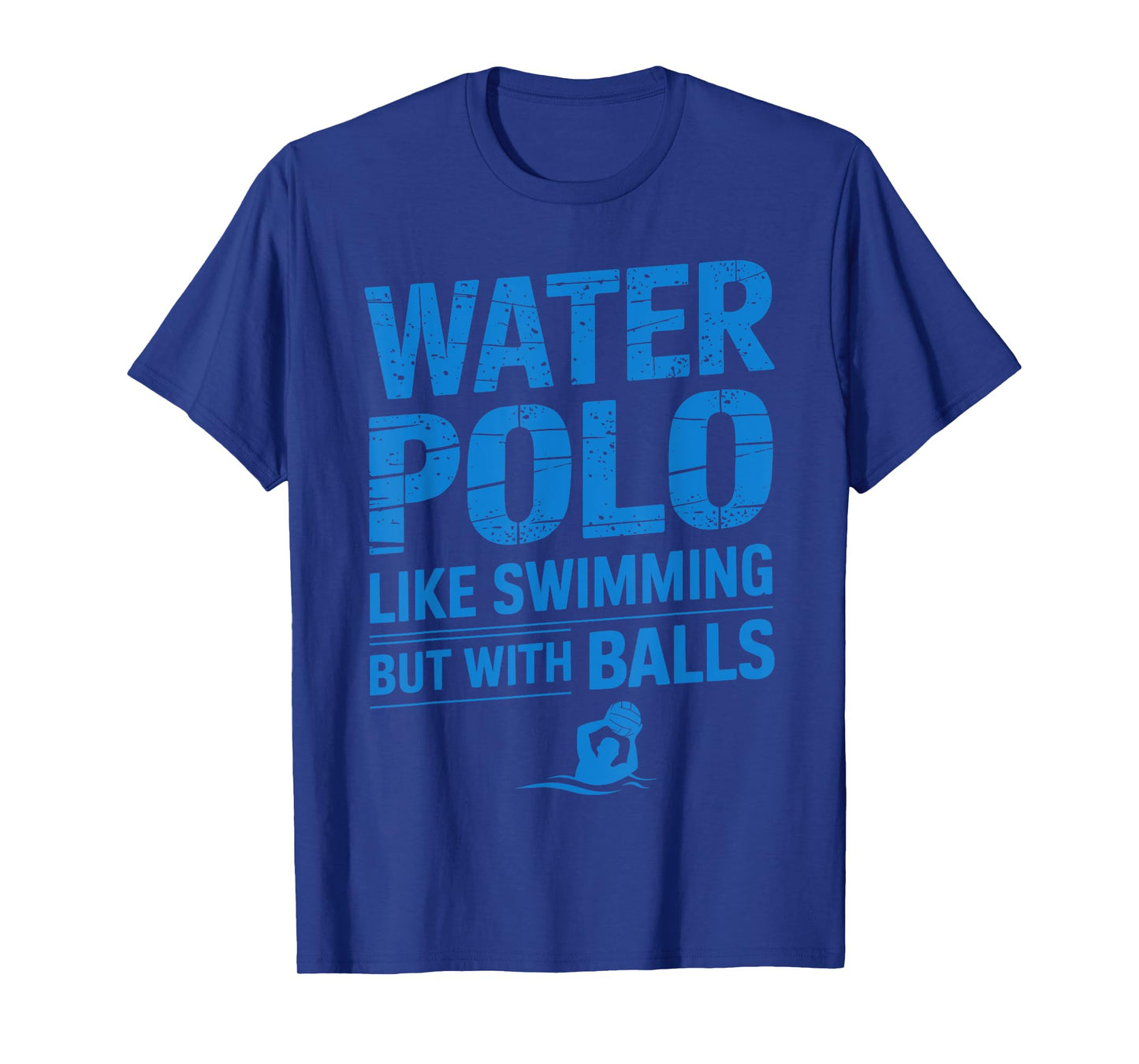Funny Water Polo Art For Men Women Gag Water Polo Player T-Shirt