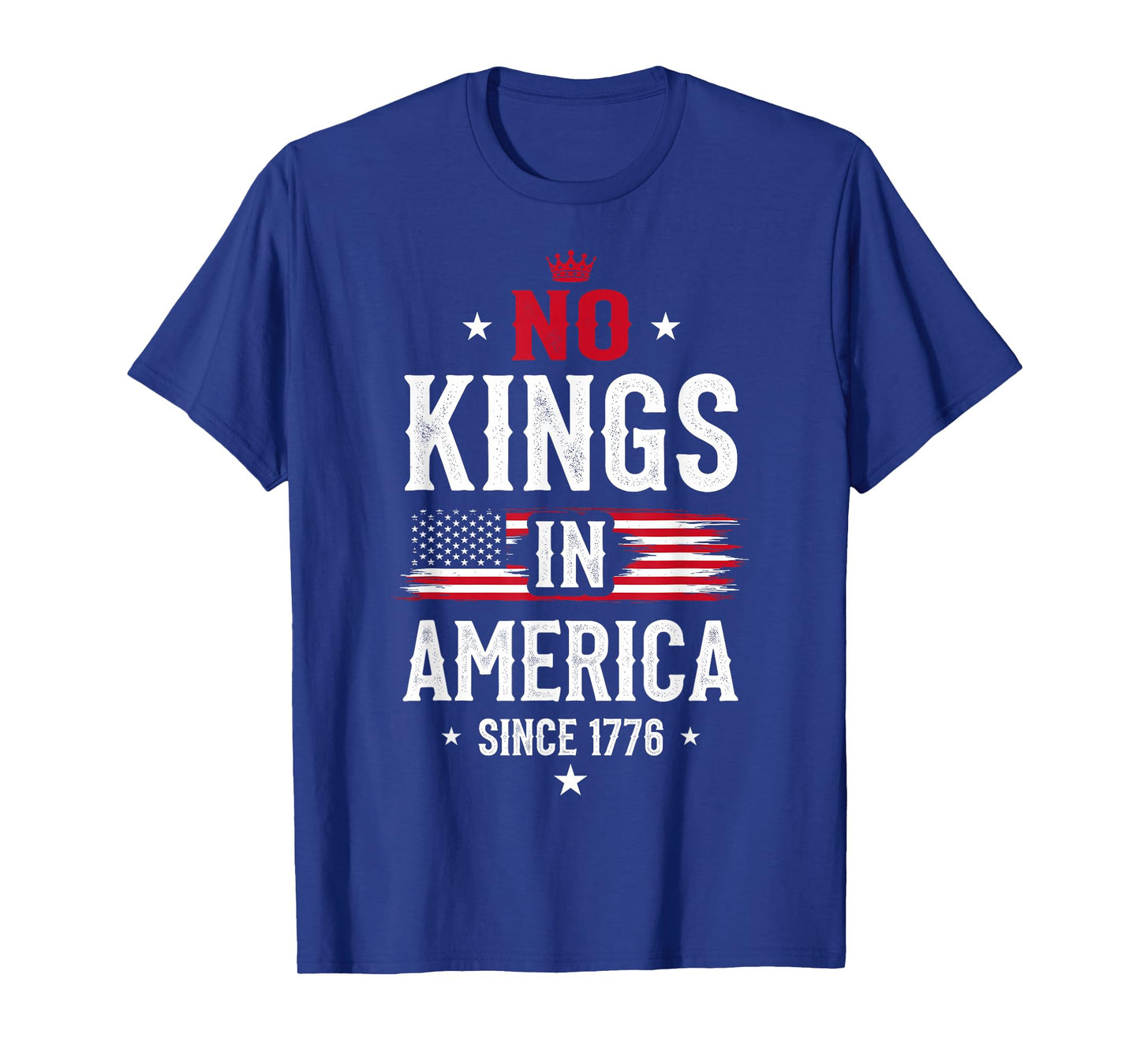 No Kings in America Since 1776 Protest Anti-Trump Fascism T-Shirt