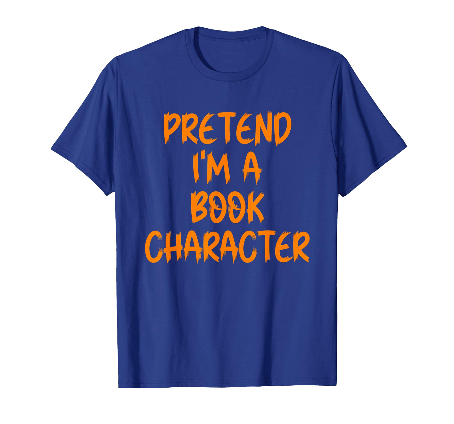 Halloween Pretend I'm Book Character Costume Lazy Adult Kids T-Shirt