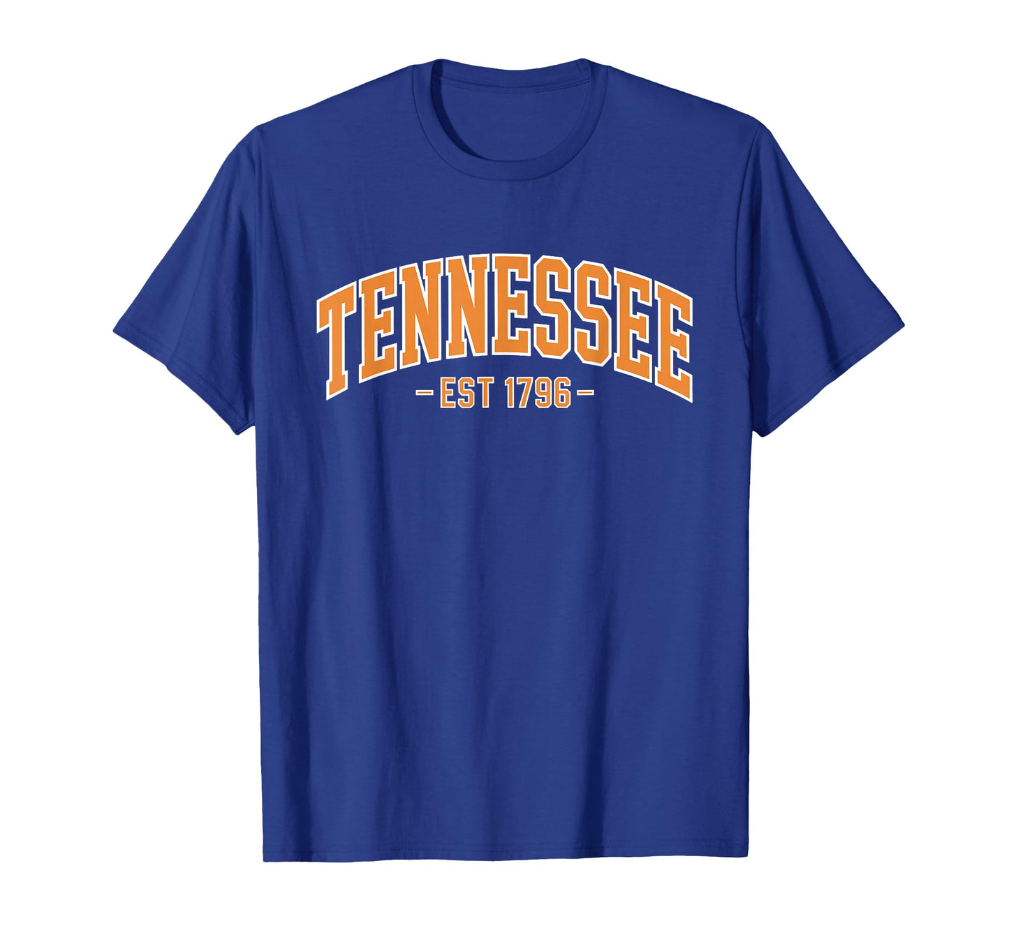 State of Tennessee Est 1796 Pride Classic TN Themed Orange T-Shirt
