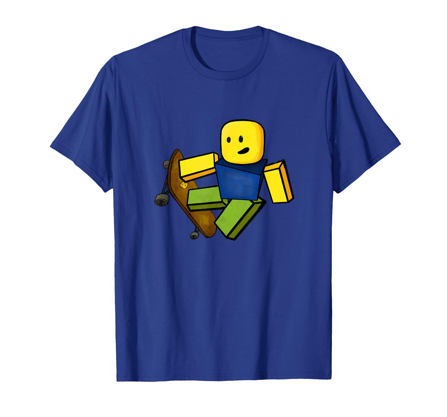 Blox Noob Skater | Funny Meme Gaming Gift For Gamers T-Shirt