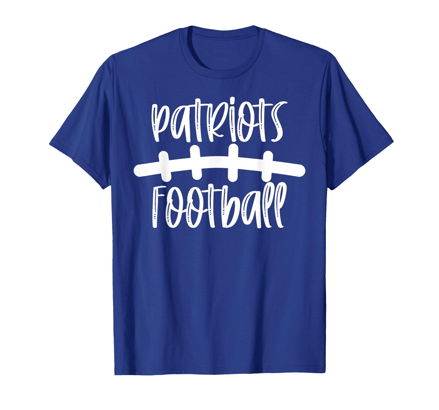 Patriots Football School Spirit Team Mascot Game Night T-Shirt