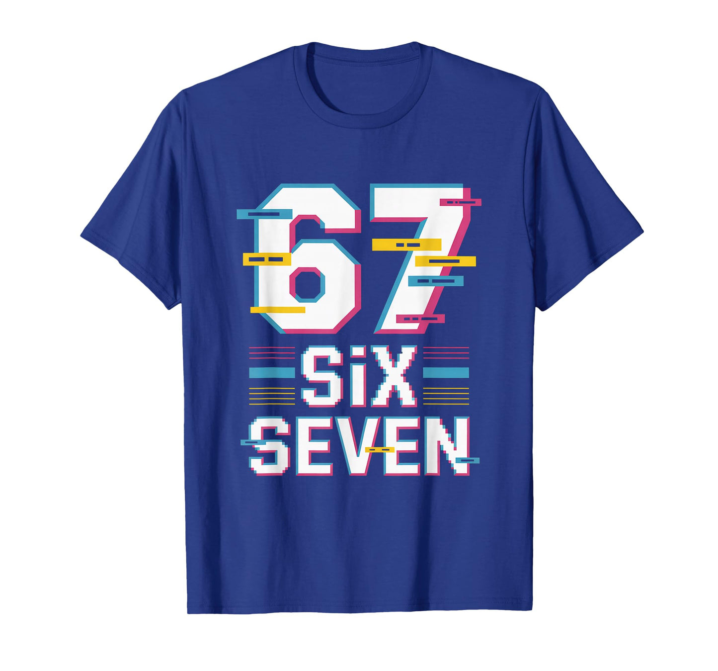 Fun 6 7 Six Seven Meme T-Shirt