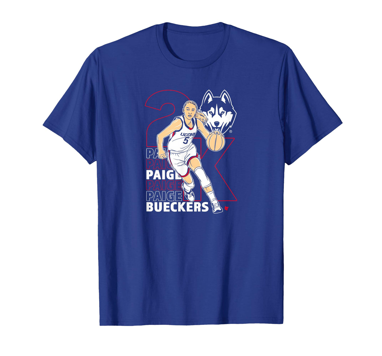 Paige Bueckers - 2K - UConn Women's Basketball T-Shirt