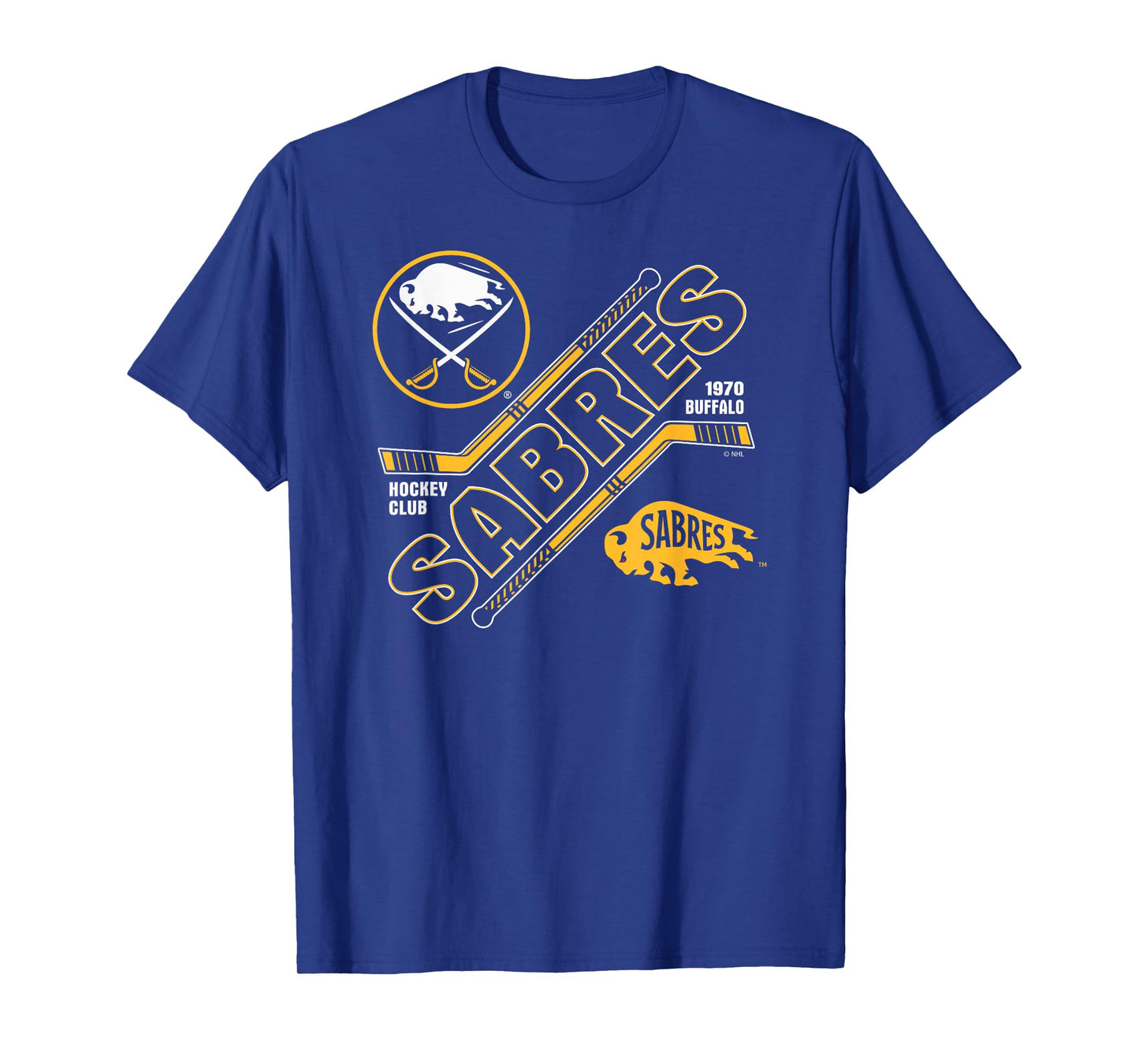 Buffalo Sabres Force Royal Blue Officially Licensed T-Shirt
