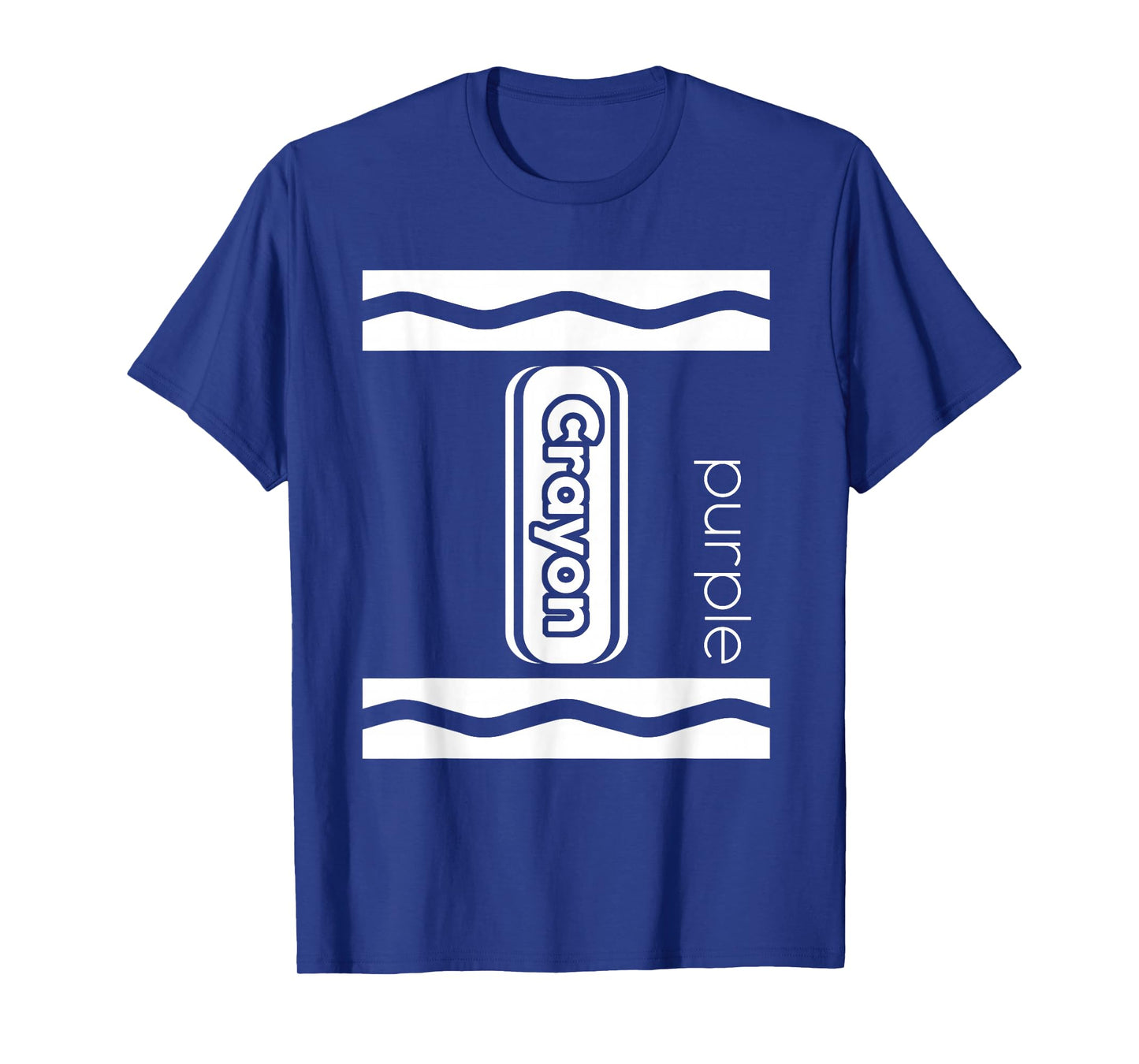 Purple Crayon Easy Halloween Costume Cute Funny T-Shirt