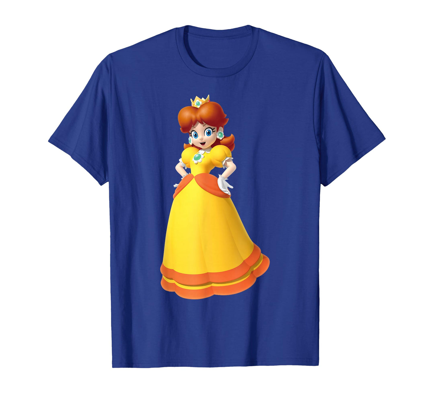 Super Mario Princess Daisy 3D Nintendo Icon Color Poster T-Shirt