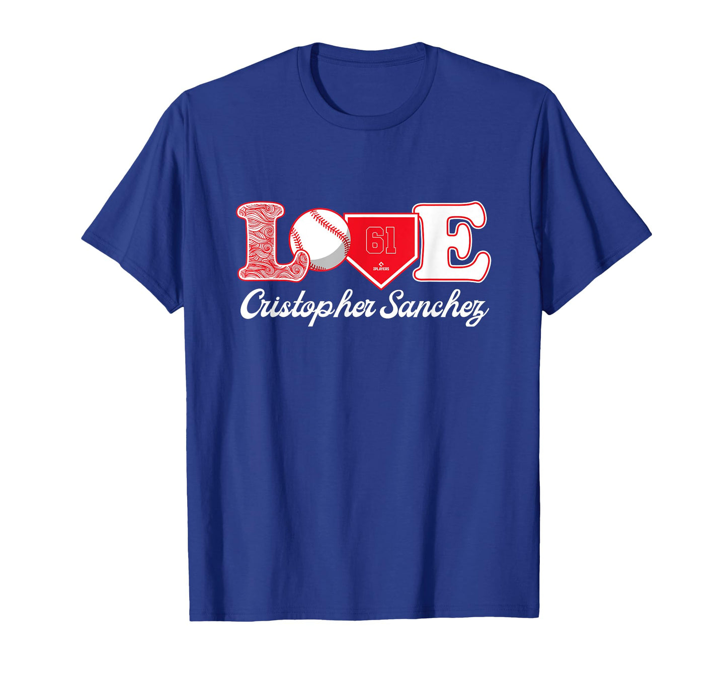 Love Cristopher Sanchez Philadelphia Baseball MLBPA T-Shirt