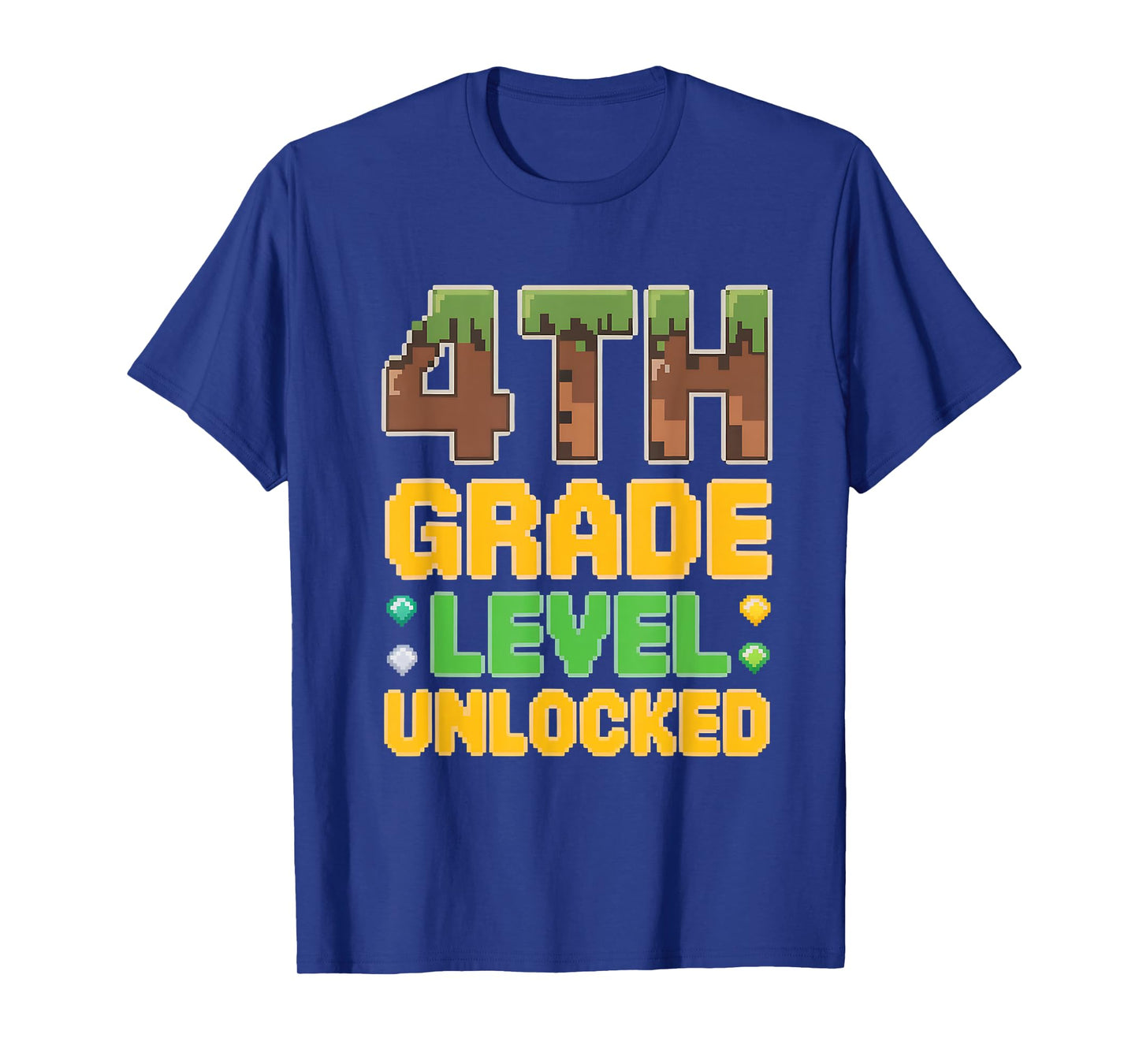 4th Grade Level Unlocked Back to School Gamer Fun T-Shirt
