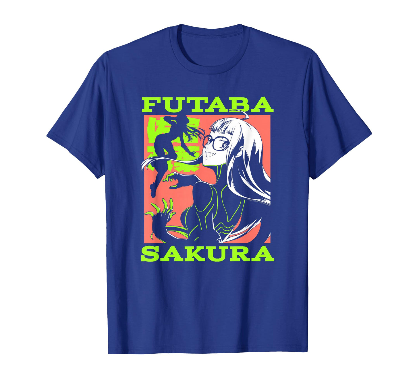 Persona 5 Futaba Sakura Manga Collage RPG Video Game T-Shirt