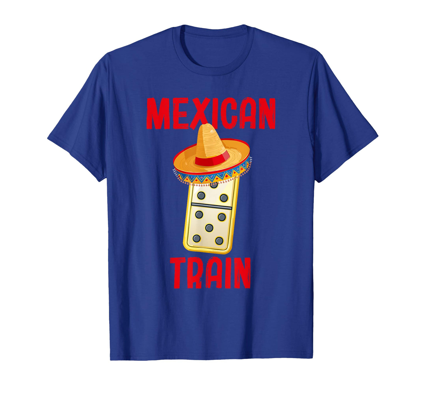 Funny Domino Player Game Mexican Train Dominoes T-Shirt