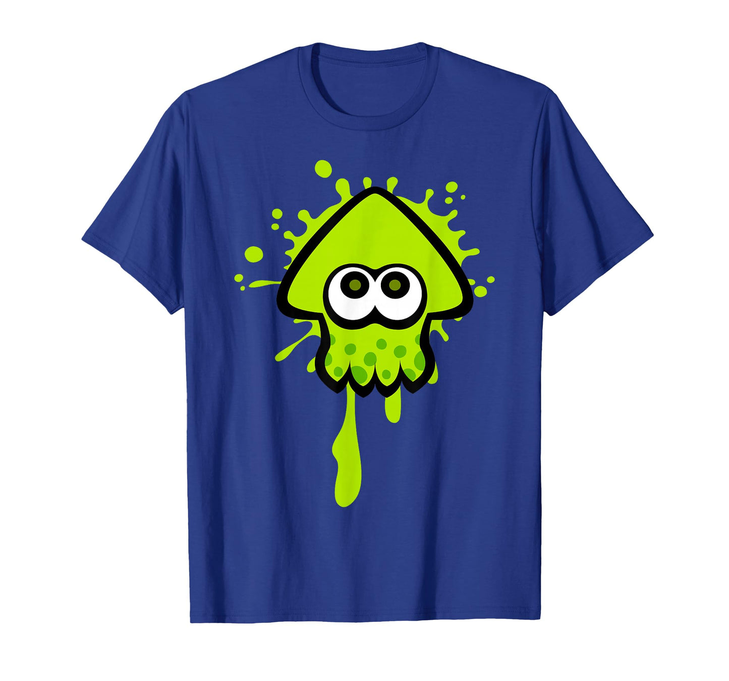 Nintendo Splatoon Green Inkling Squid Splat Graphic T-Shirt T-Shirt