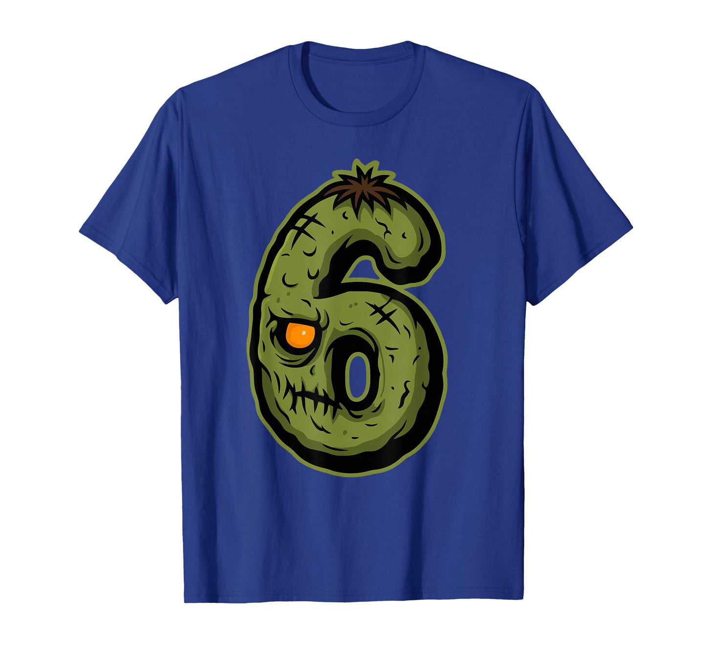 Couple Halloween Costume Duo Costume 6 7 Zombie Number 7 T-Shirt