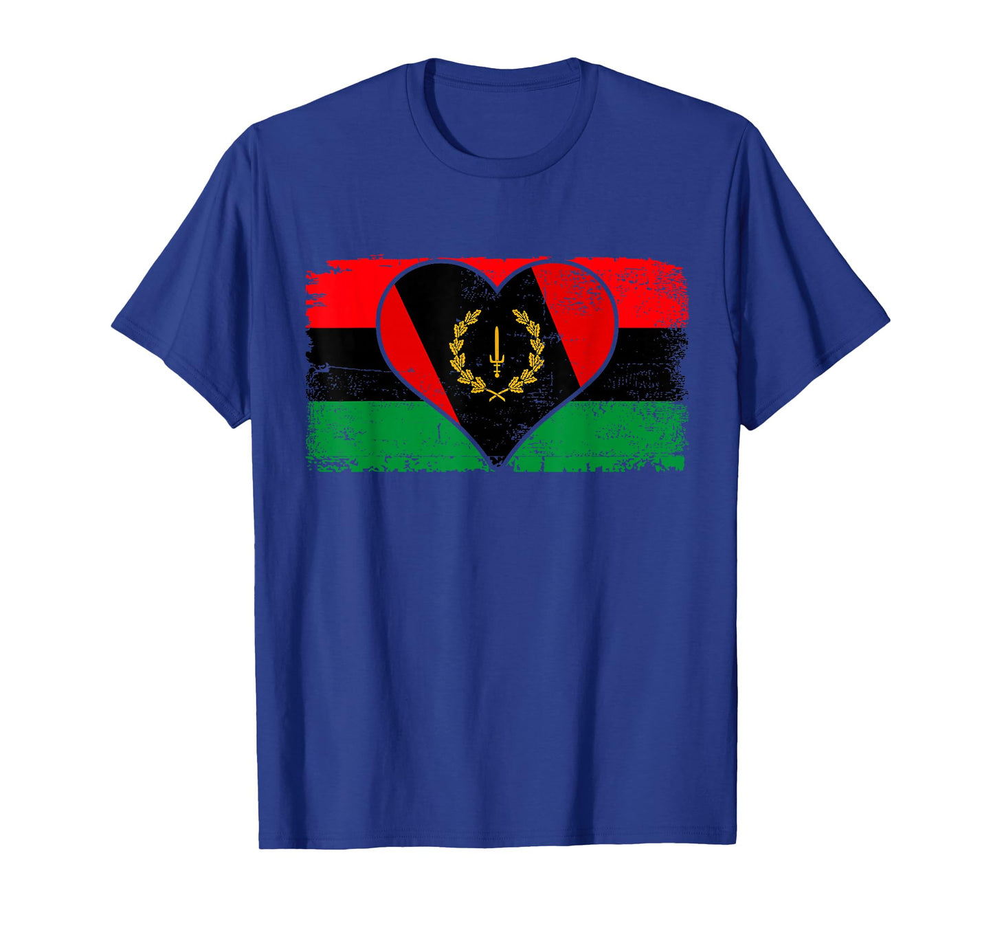 Heritage Black African American Flag 1967 T-Shirt