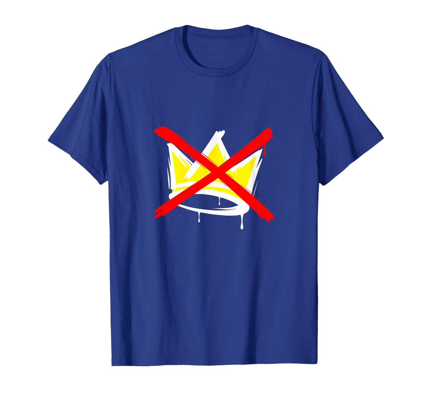 No King in America Protest Sign Vertical T-Shirt