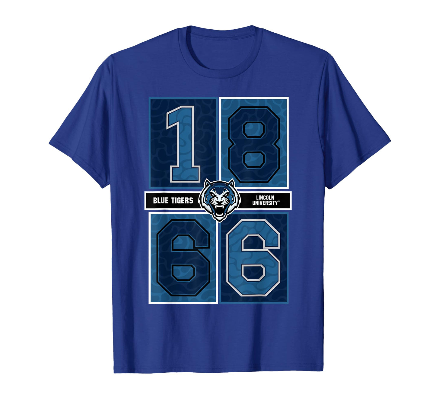 Lincoln University of Missouri - Blue Tigers Concrete Date T-Shirt