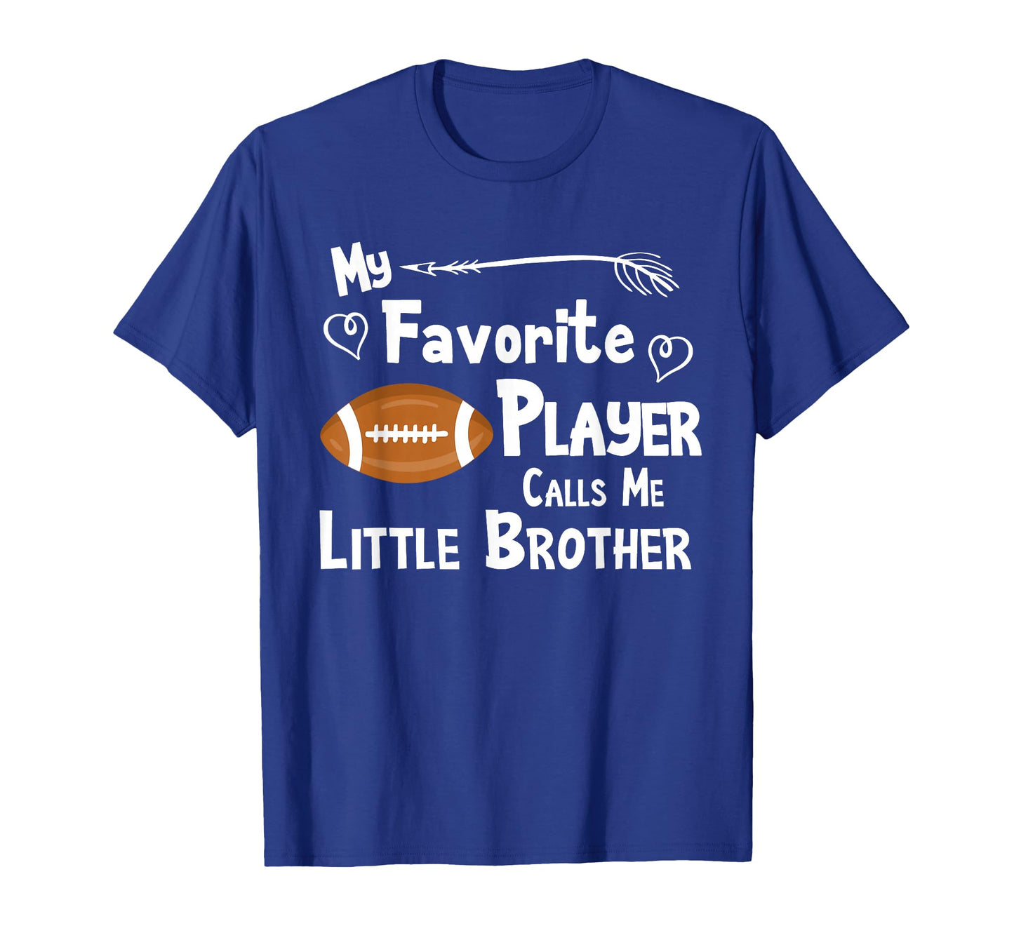 Favorite Player Little Brother Football T-Shirt