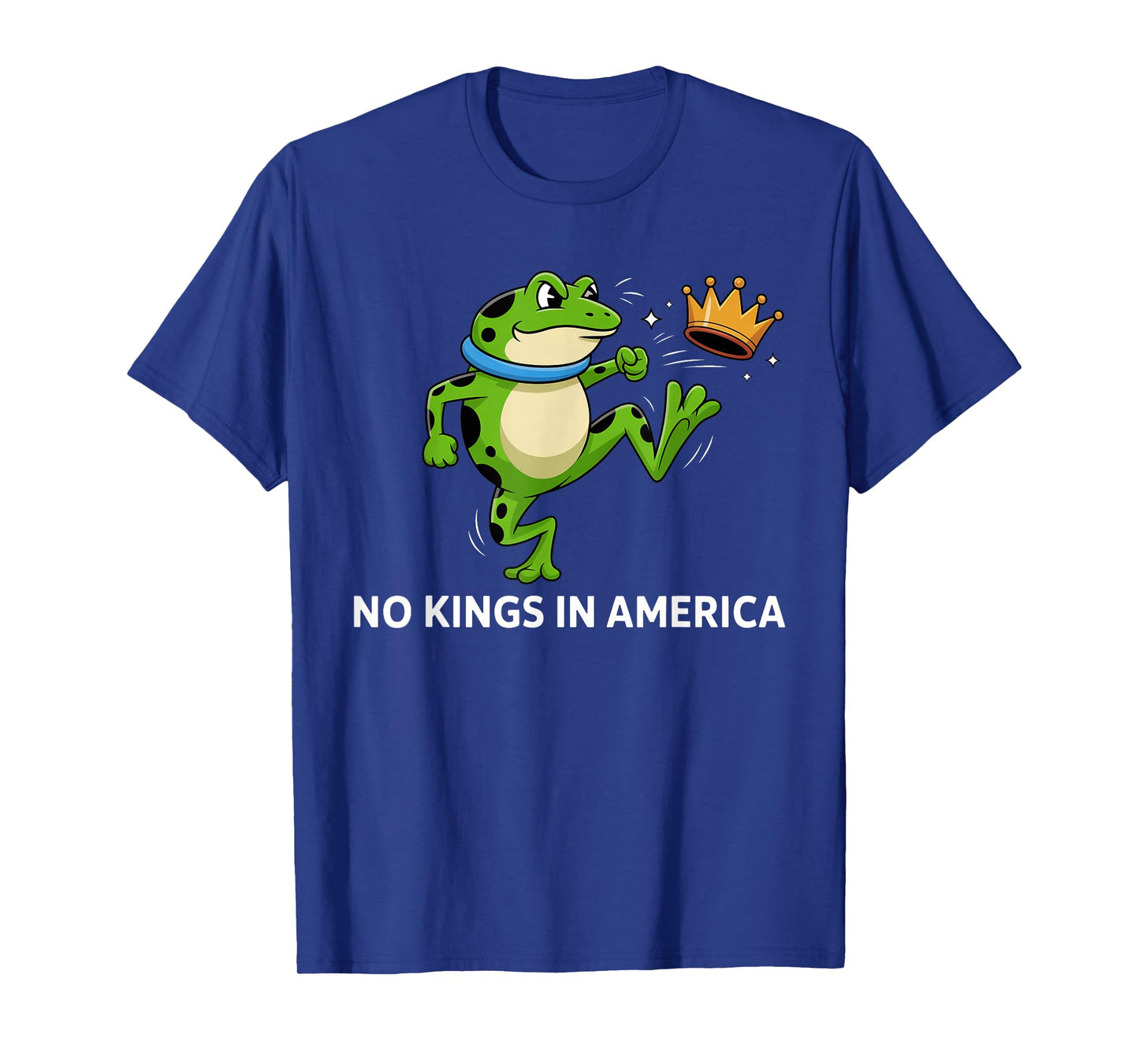 Frog No Kings in America We The People Political T-Shirt
