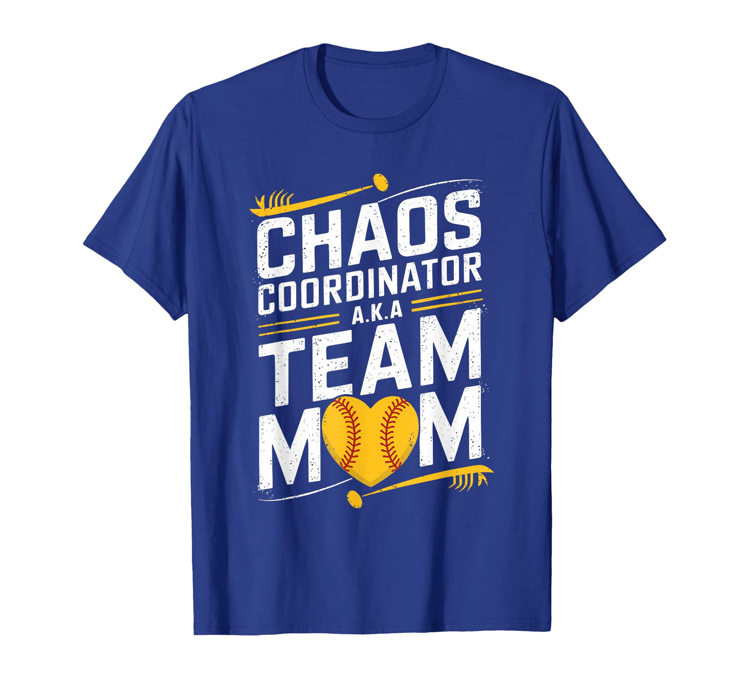 Softball Sports Player, Chaos Coordinator A.K.A Team Mom T-Shirt