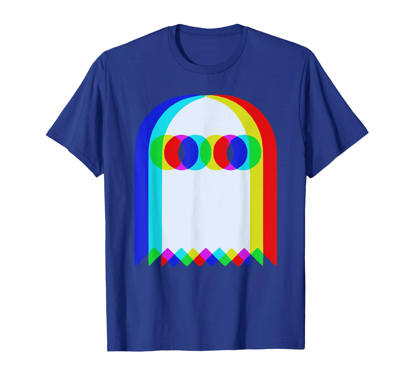 Ghost Trippy Vaporwave Halloween Techno Rave EDM DJ Music T-Shirt