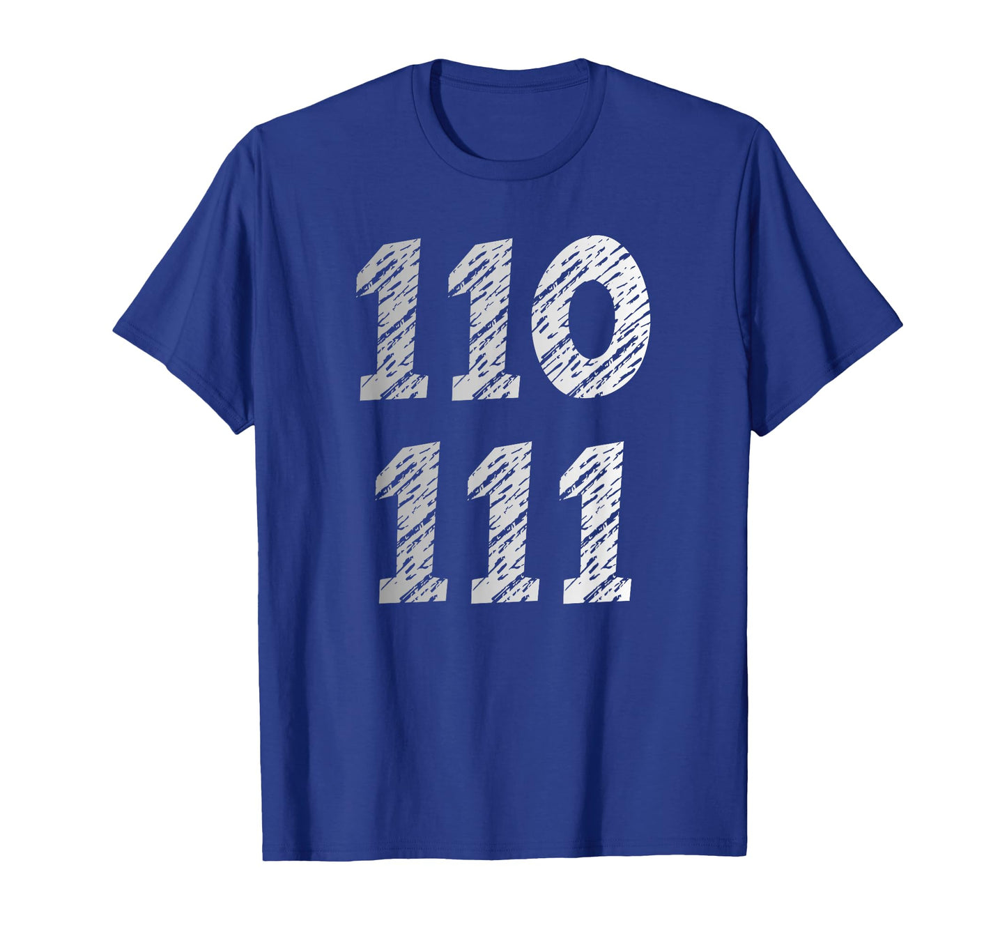 Binary 6 and 7 Geek Humor Six Seven Programmer T-Shirt