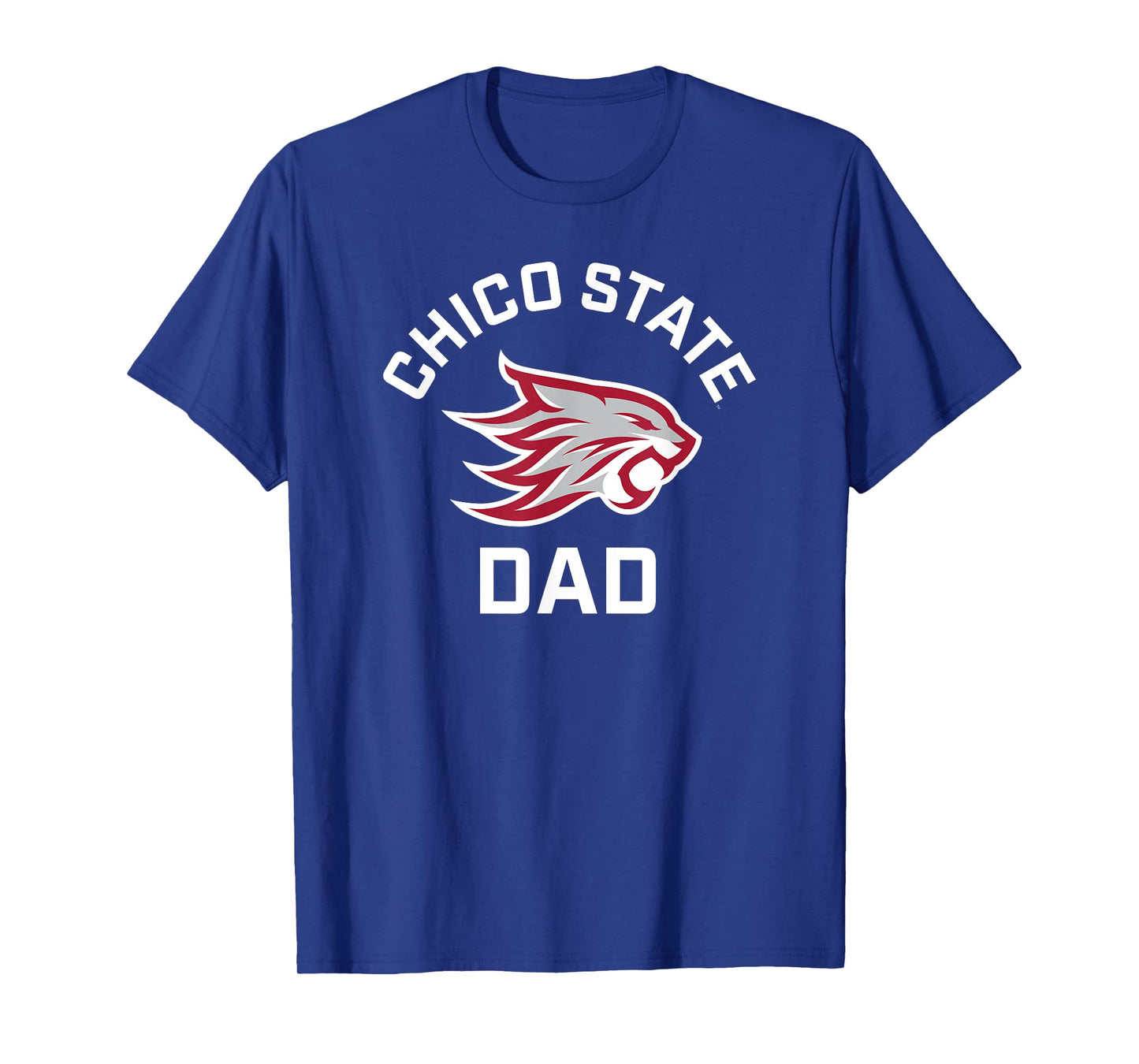 Chico State Wildcats Arched Dad T-Shirt