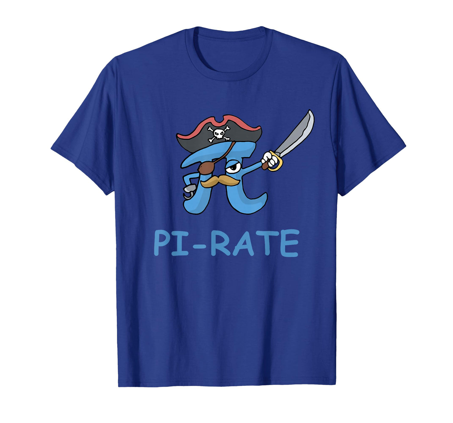Pi Rate Funny Pi Pirate T-Shirt