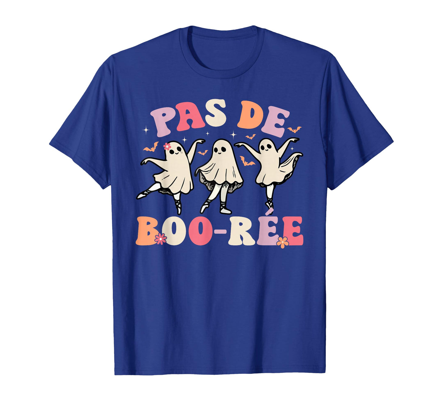 Pas de BOO-rée Ghost Ballet Dancer Halloween Dance Teacher T-Shirt