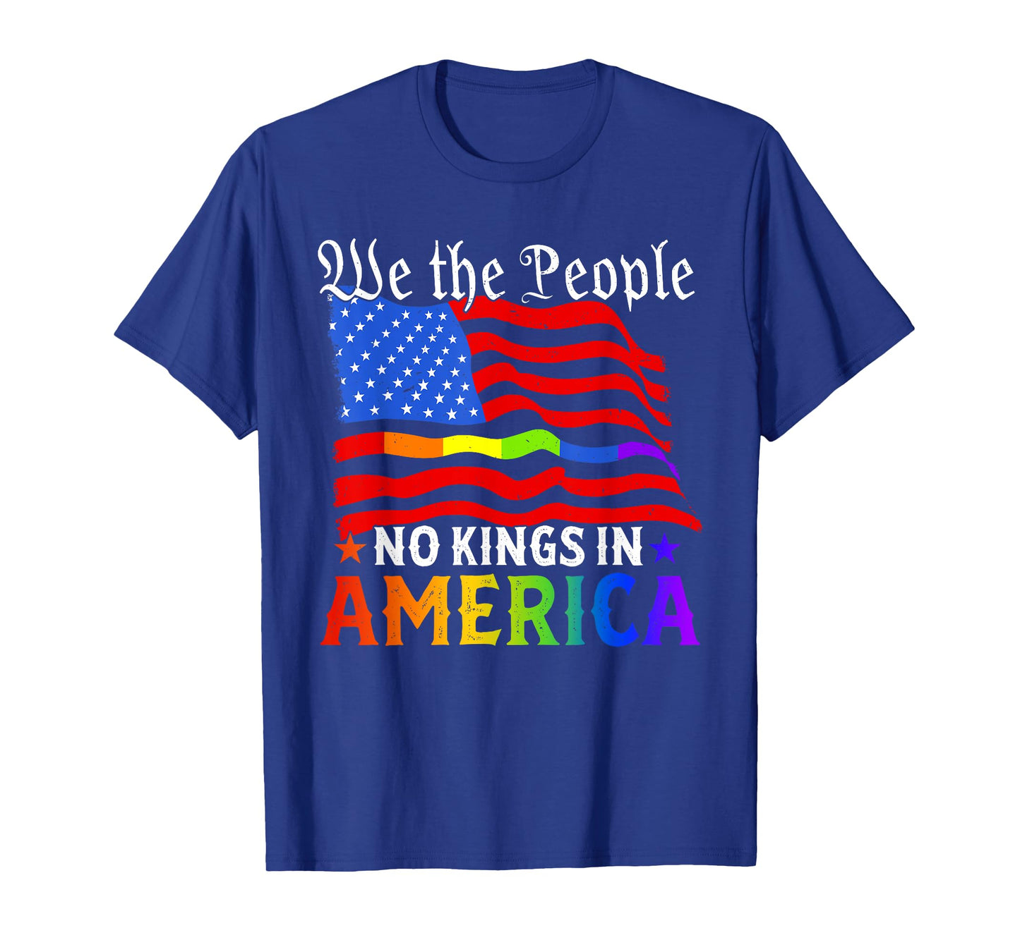 Patriotic Pro-Democracy Protest June 14 No Kings In America T-Shirt
