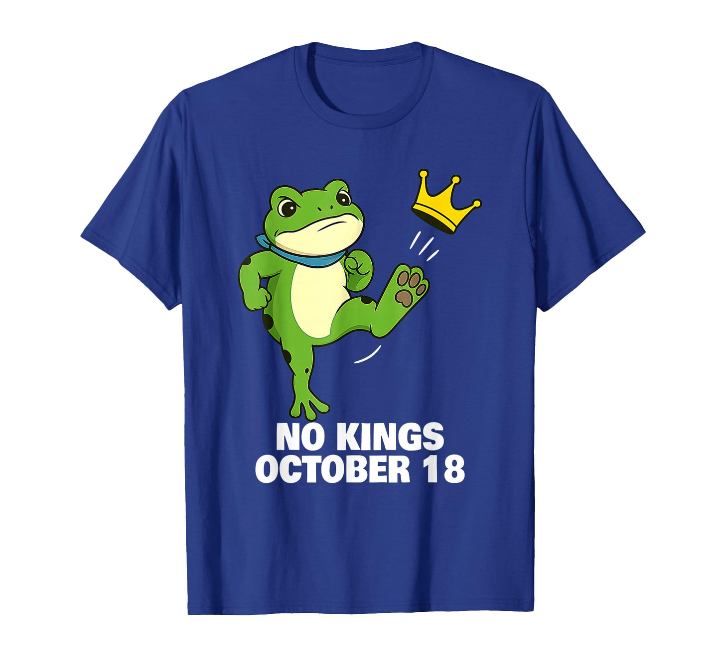No Kings Shirt Men Women Portland Frog Protest T-Shirt