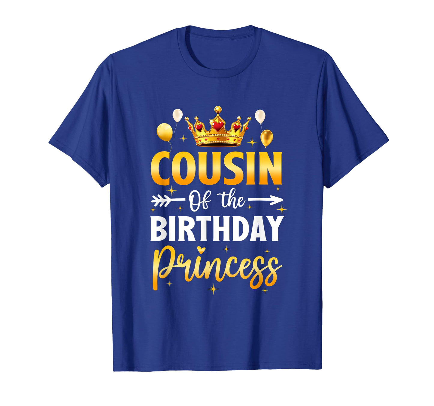 Cousin Of The Birthday Princess Birthday Girl Party Family T-Shirt