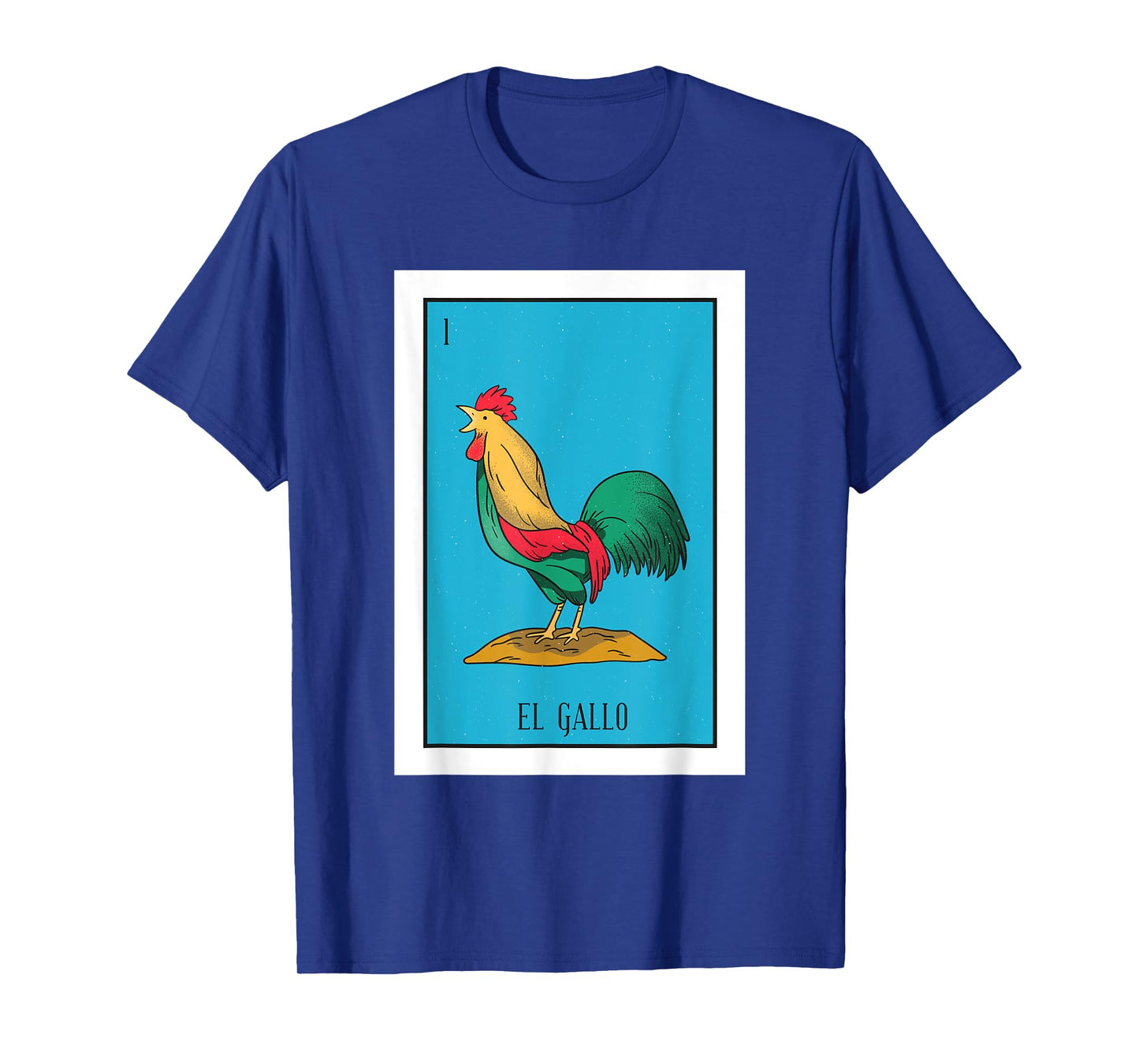 El Chicken Lottery Gift The Chicken Card Mexican Lottery T-Shirt