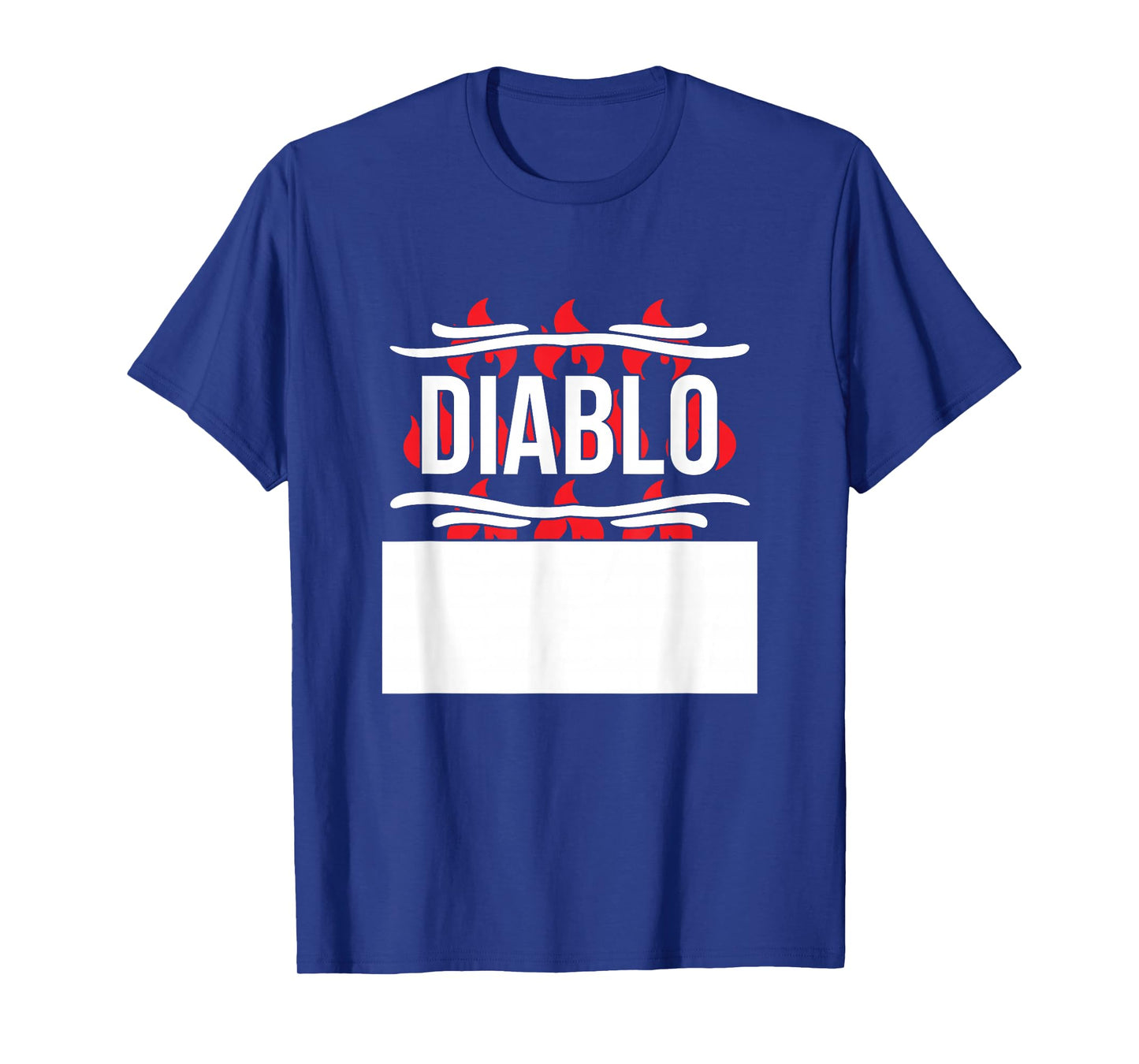 Blank Diablo Hot Sauce Group Costume T-Shirt
