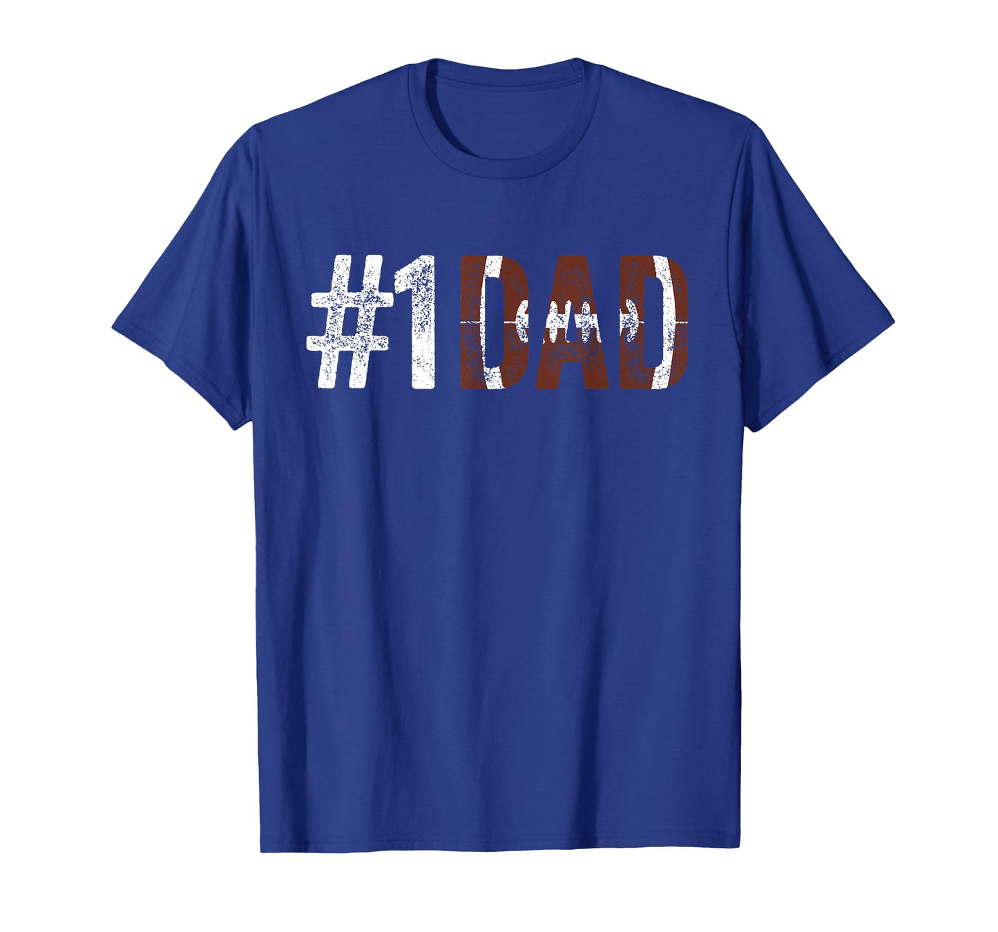 Number One Football Dad Joke with Sayings Fathers Day Funny T-Shirt